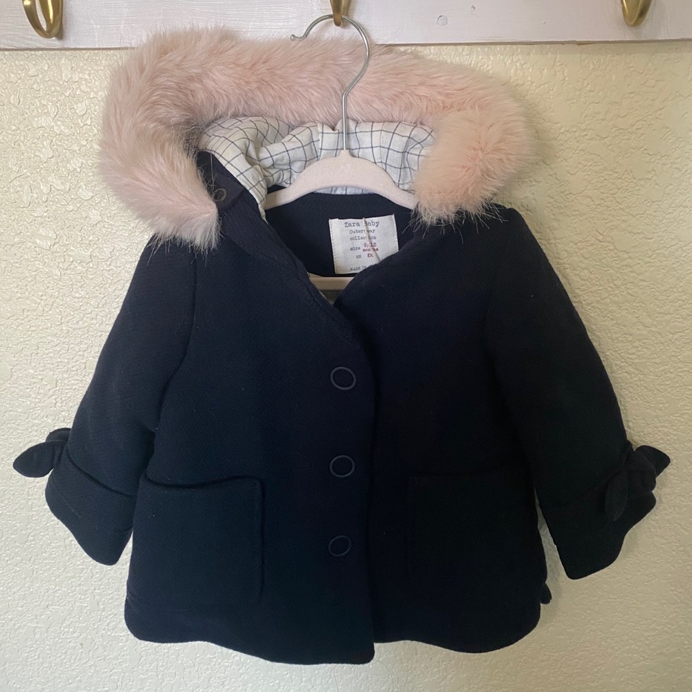 Zara baby girl coat